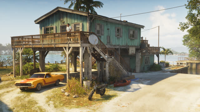 Official Rockstar screenshot of Jason’s Safehouse Vehicles